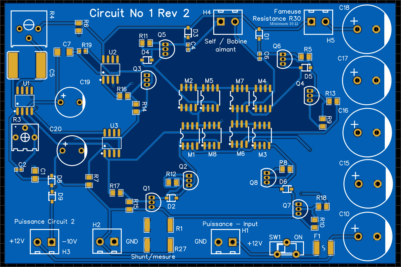 Circuit No 1 - EasyEDA - PCB 2D